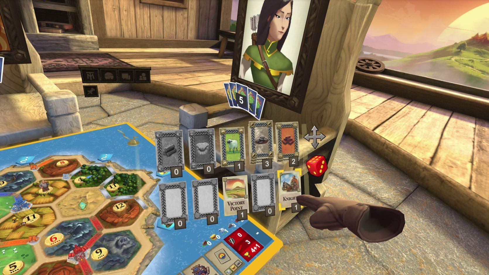 Immersion in the Strategic World of Catan VR